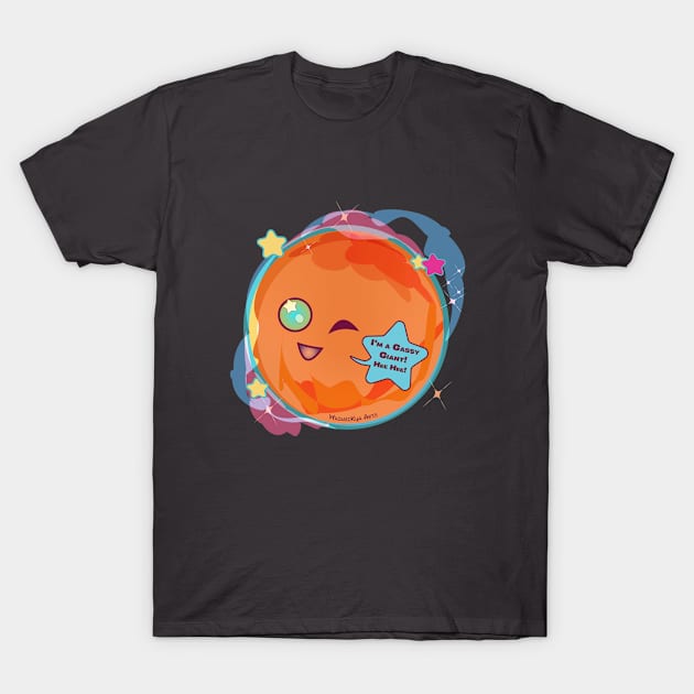 Pootski the Gassy Giant T-Shirt by WhimsiKya Arts